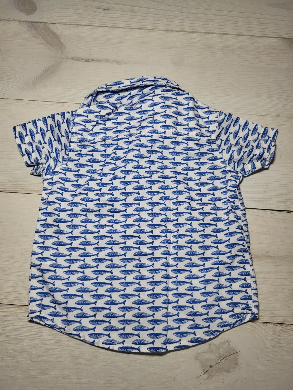 Infant Boy's Nautical Shirt Set Sailboat Whales Cotton Preppy Summer Baby. - Picture 5 of 9
